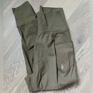 Free People green joggers - size S